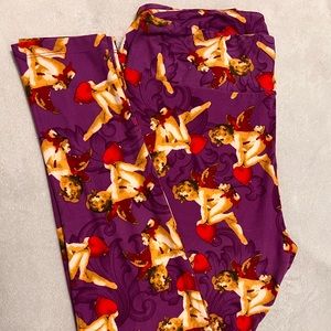 NWT Valentines Leggings tc Lularoe
